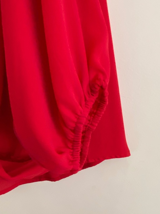 INC V-Neck Red Blouse Top Womens Size: XXL NWOT - Picture 6 of 8